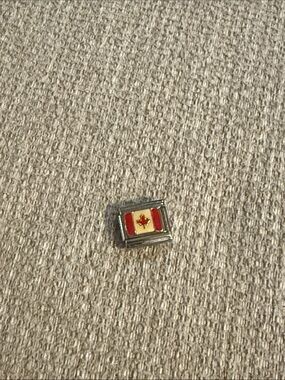 Italian Charm: Canada Flag